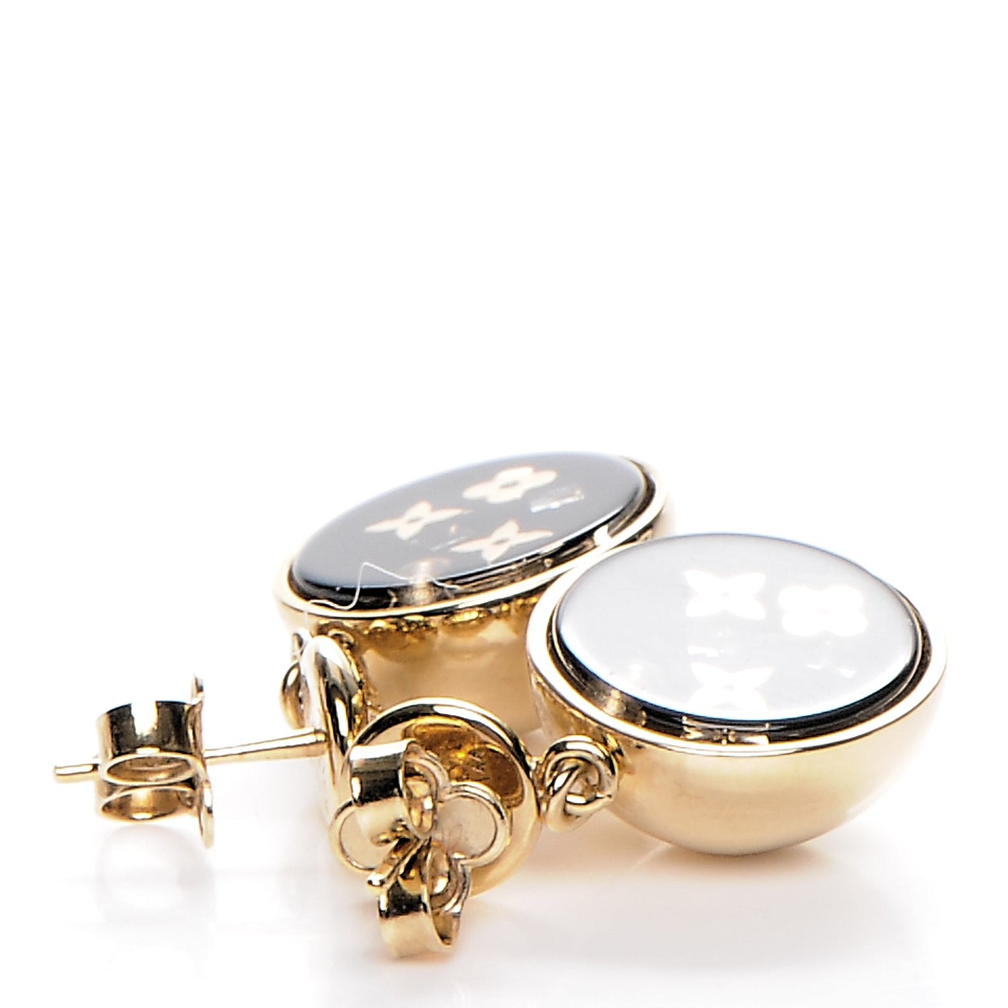 Swarovski Crystal Inclusion Earrings Black