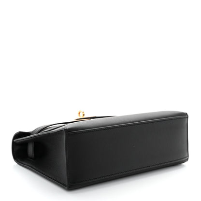 Hermes Swift Kelly Pochette Clutch Black 4 of 12