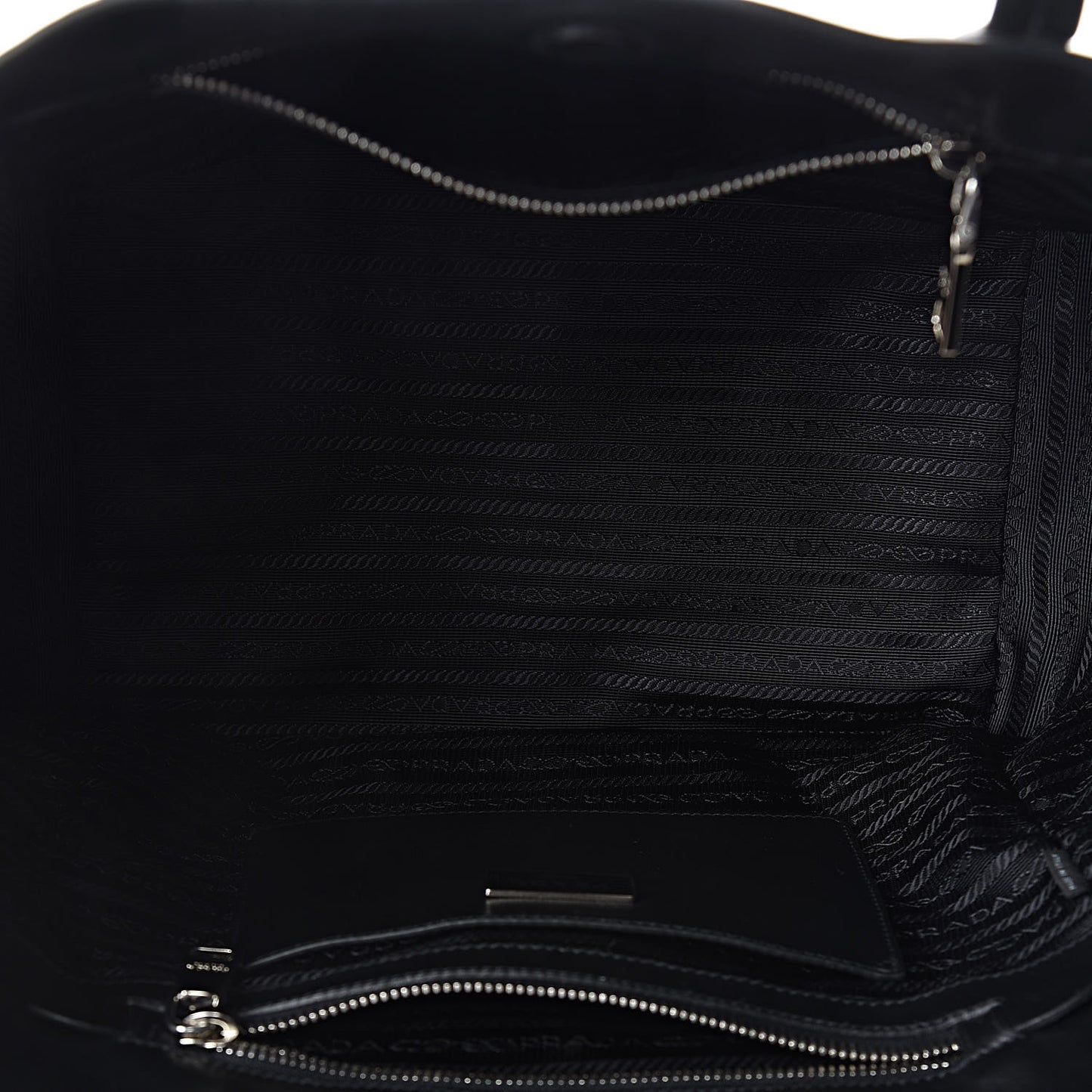 Soft Calf Shopping Tote Black Argilla