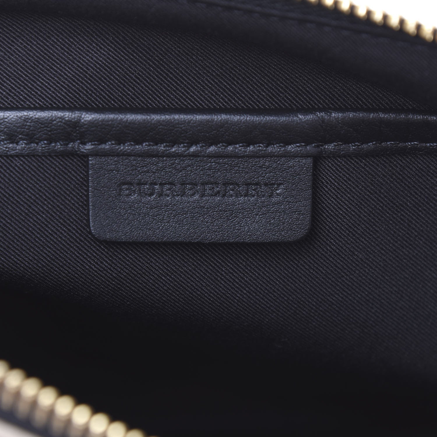 Burberry Technical Nylon Pallas Heads Print Large Zip Pouch Natural White 8 of 10