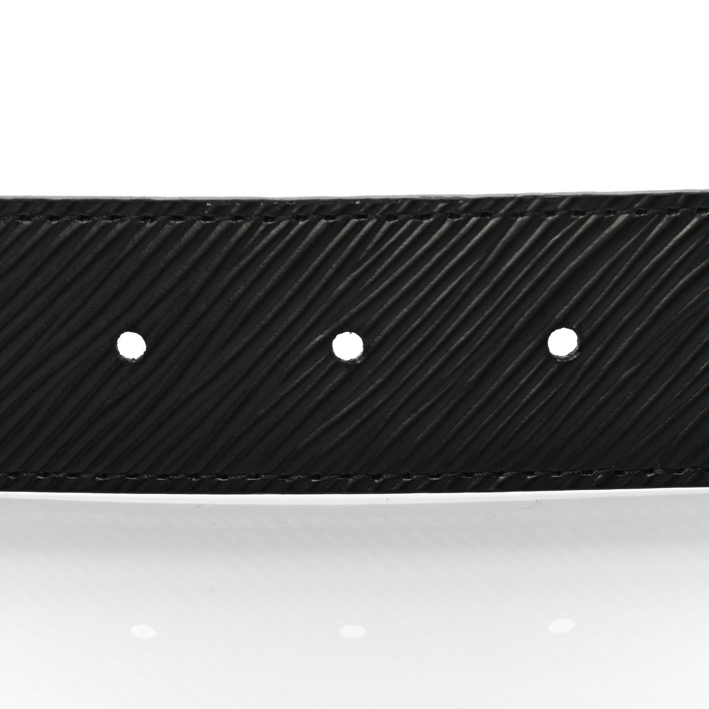 Monogram Epi 35mm LV Circle Reversible Belt 80 32 Black