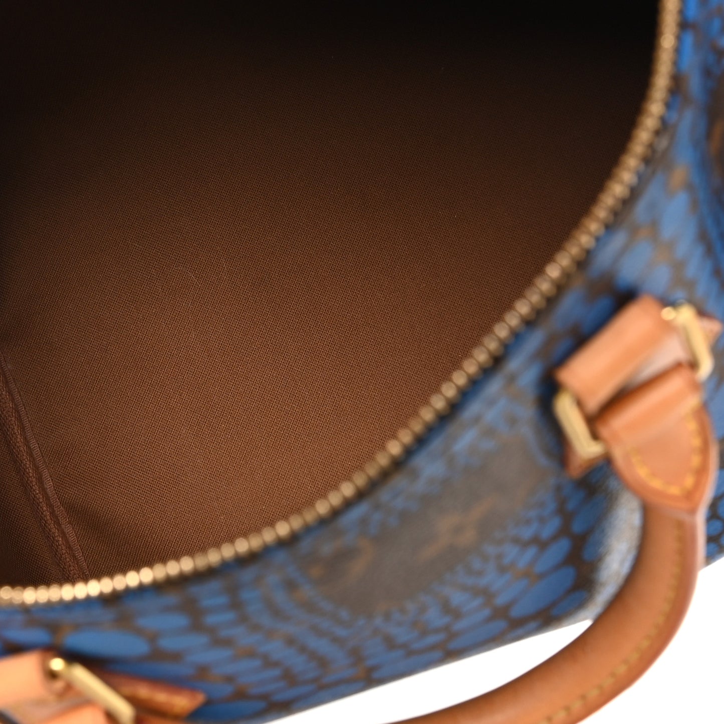 Monogram Kusama Town Speedy 30 Blue