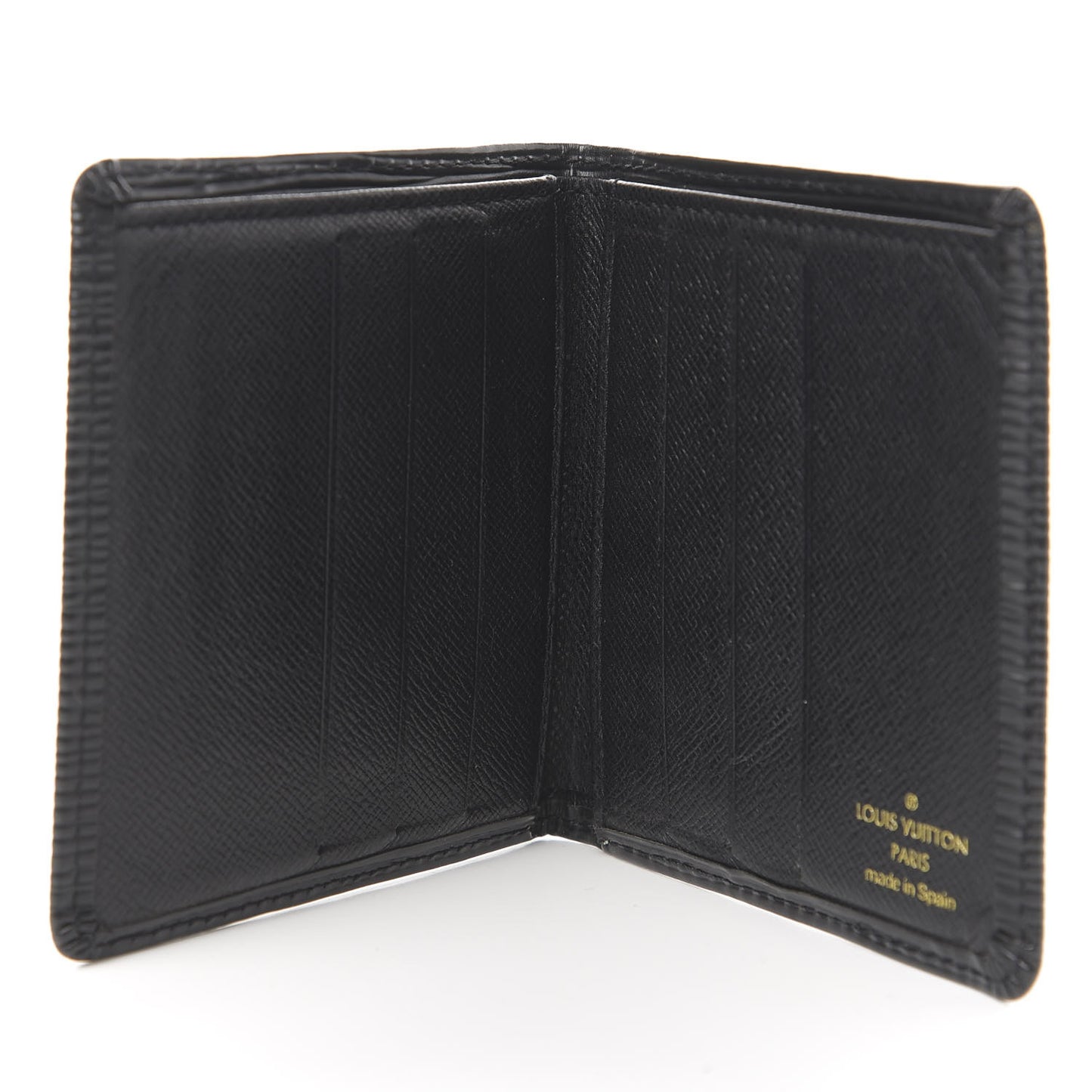 Epi 6 Card Billfold Wallet Black