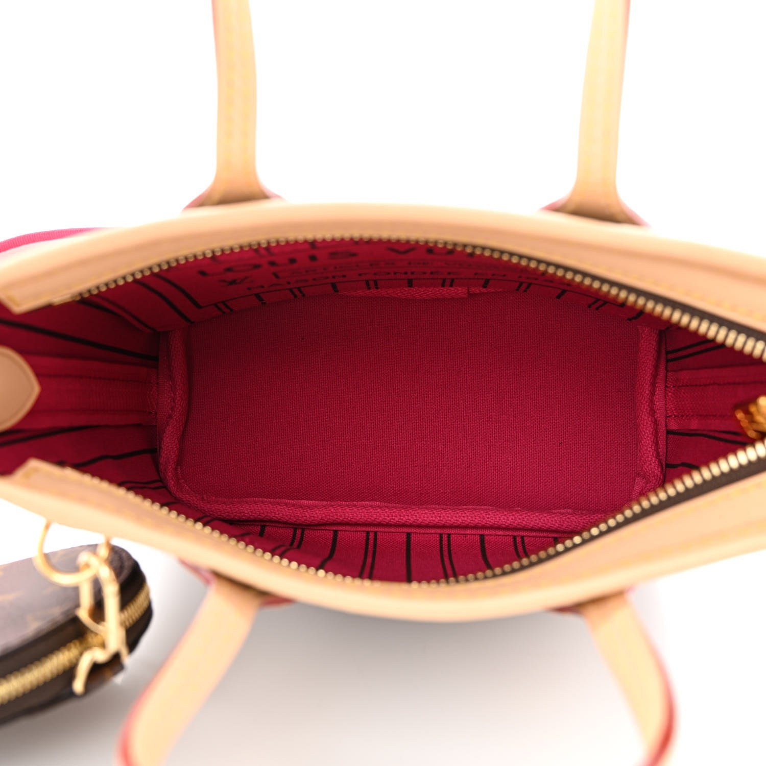 Louis Vuitton Monogram Neverfull BB Pink Peony 5 of 12
