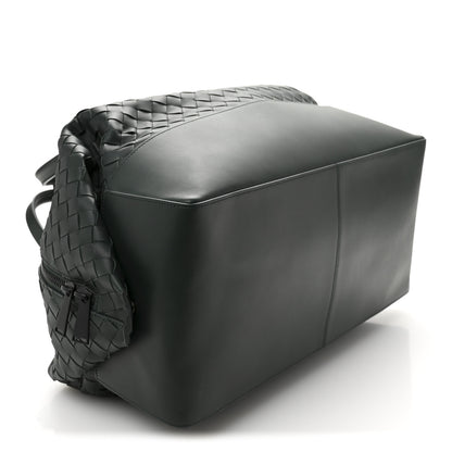 Bottega Veneta Nappa Intrecciato Travel Duffel Bag Raintree 3 of 13