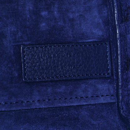 Saint Laurent Grained Calfskin Nano Supple Sac De Jour Flash Blue 7 of 11