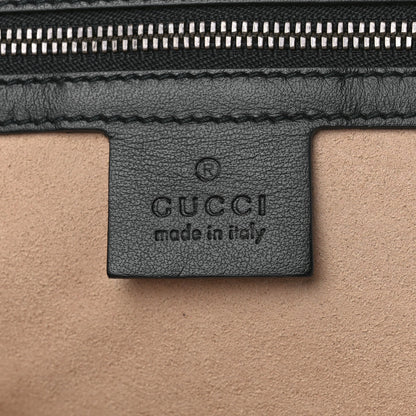 Gucci Calfskin Matelasse GG Marmont Portfolio Clutch Black 6 of 12