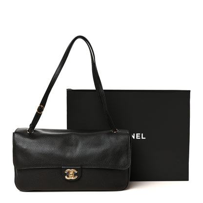 Chanel Grained Calfskin Small Souplissimo Maxi Flap Black 21 of 21