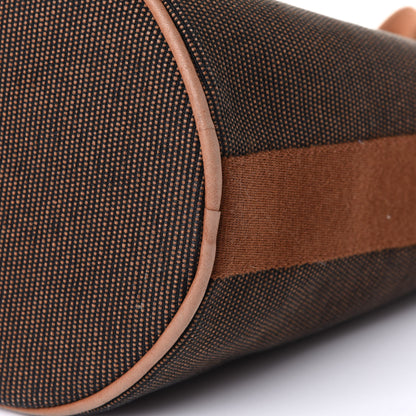 Hermes Toile Saxo PM Tote Brown 11 of 11