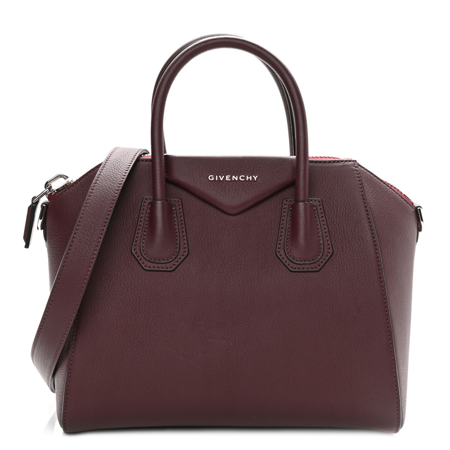 Givenchy Sugar Goatskin Small Antigona Aubergine 1 of 11