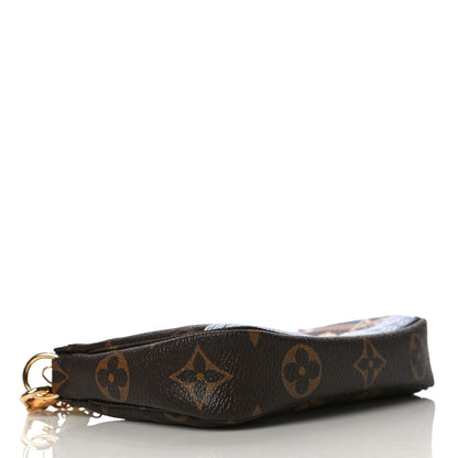 Louis Vuitton Monogram 2021 Christmas Animation London Mini Pochette Accessories Red 4 of 10