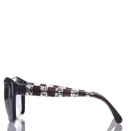 Chanel Lace Effect Sunglasses 5296 Black 4 of 7
