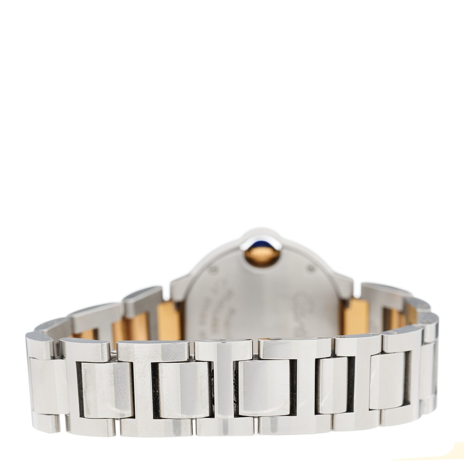 Cartier Stainless Steel 18K Yellow Gold Diamond 28mm Ballon Bleu De Cartier Quartz Watch 3 of 5