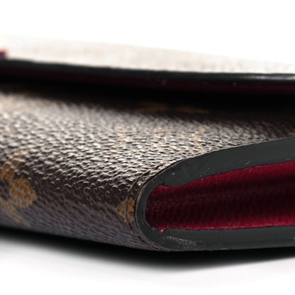 Louis Vuitton Monogram Emilie Wallet Fuchsia 9 of 9