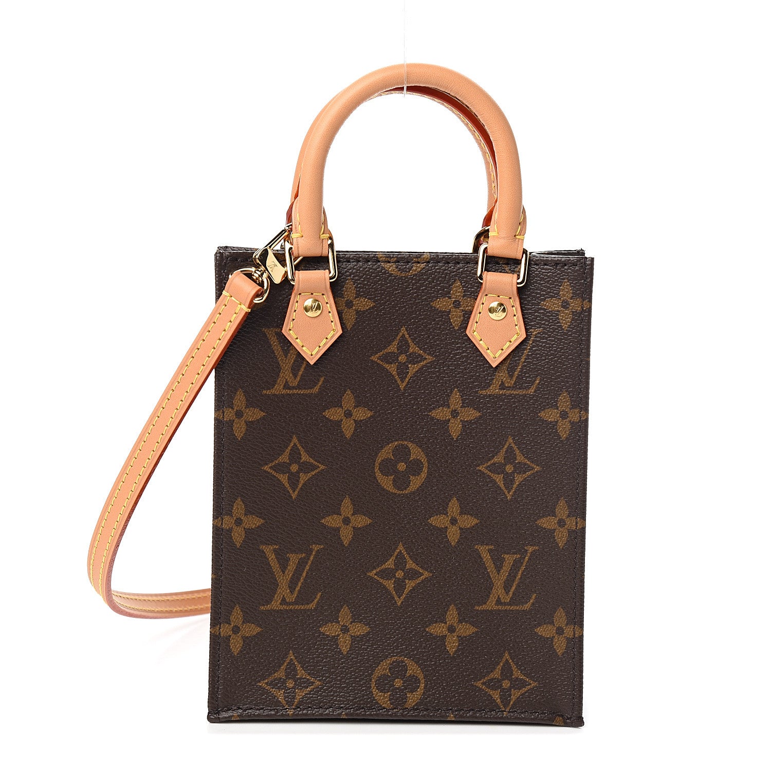 Louis Vuitton Monogram Petit Sac Plat 1 of 10