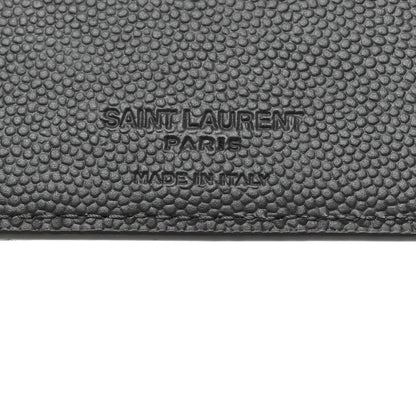 Saint Laurent SAINT LAURENT Grain De Poudre Bill Clip Card Case Grey 6 of 7