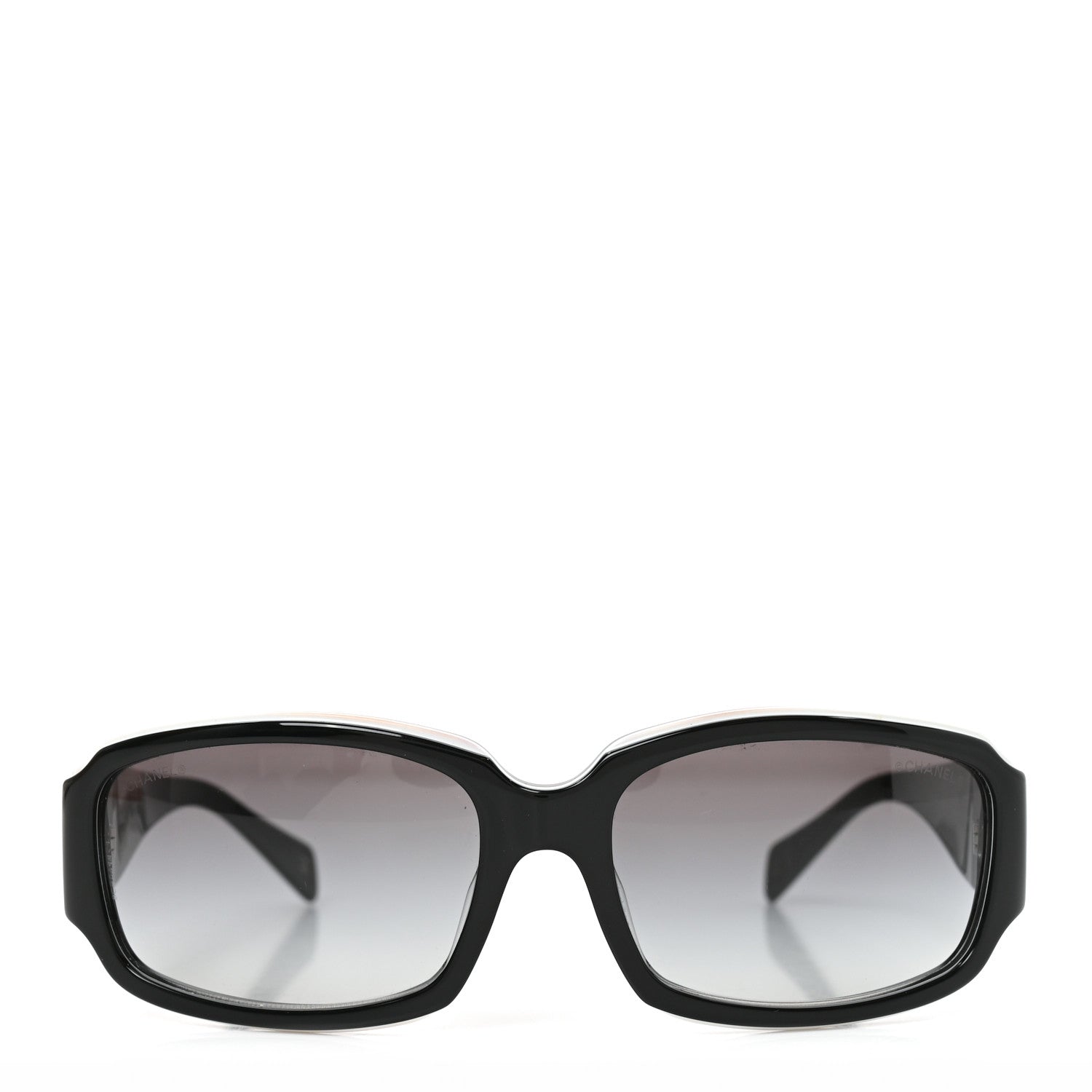Chanel CC Sunglasses 5144 Black White 2 of 7