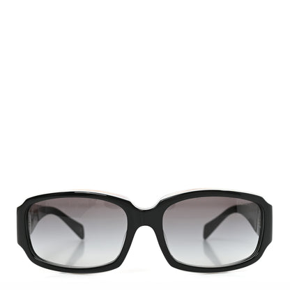 Chanel CC Sunglasses 5144 Black White 2 of 7