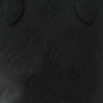 Louis Vuitton Empreinte Monogram Giant Neverfull MM Black 7 of 9