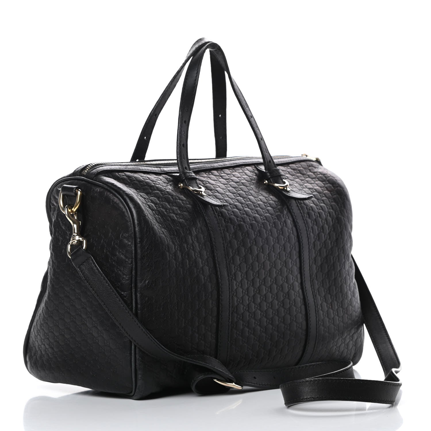 Gucci Soft Microguccissima Medium Nice Boston Black 3 of 19