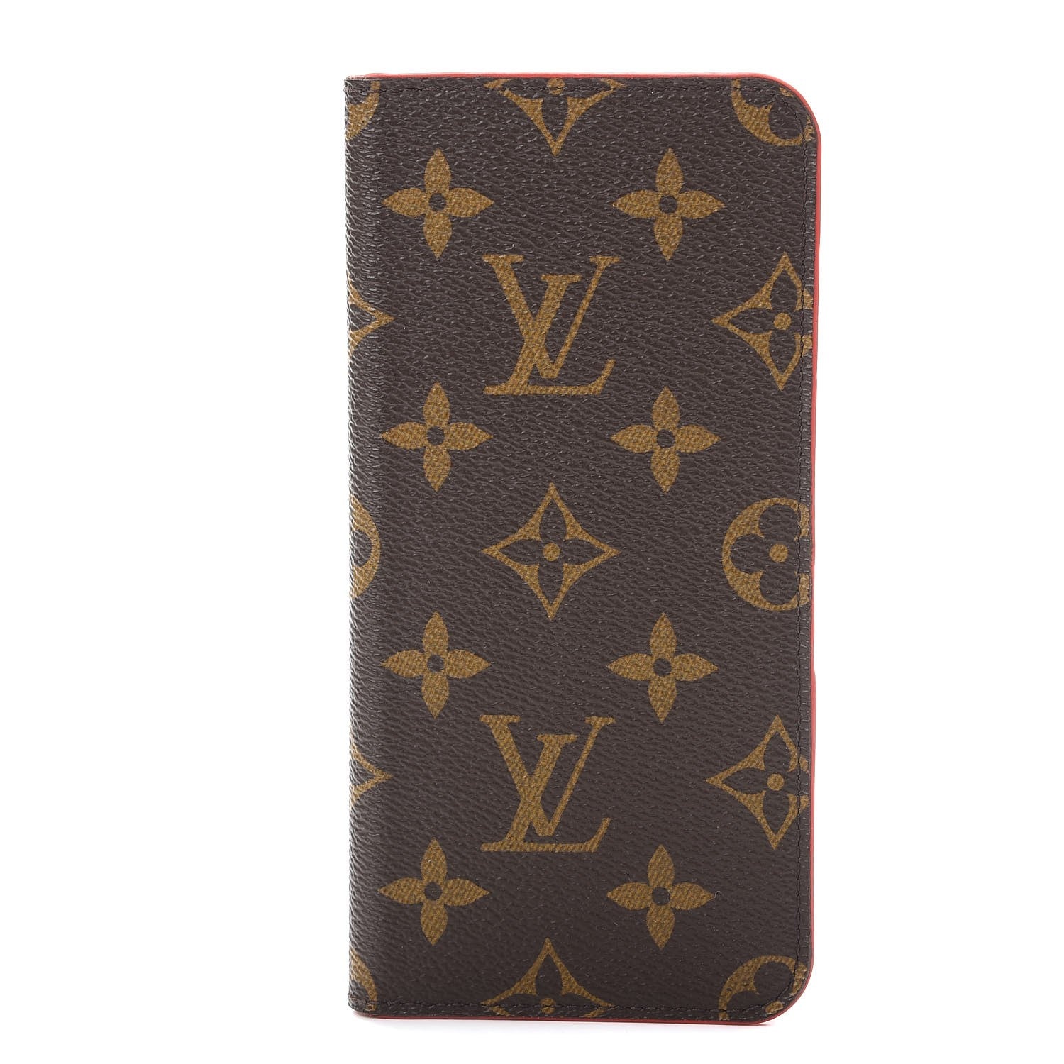 Louis Vuitton Monogram iPhone 7/8 Plus Folio Case Red 1 of 7