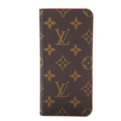 Louis Vuitton Monogram iPhone 7/8 Plus Folio Case Red 1 of 7