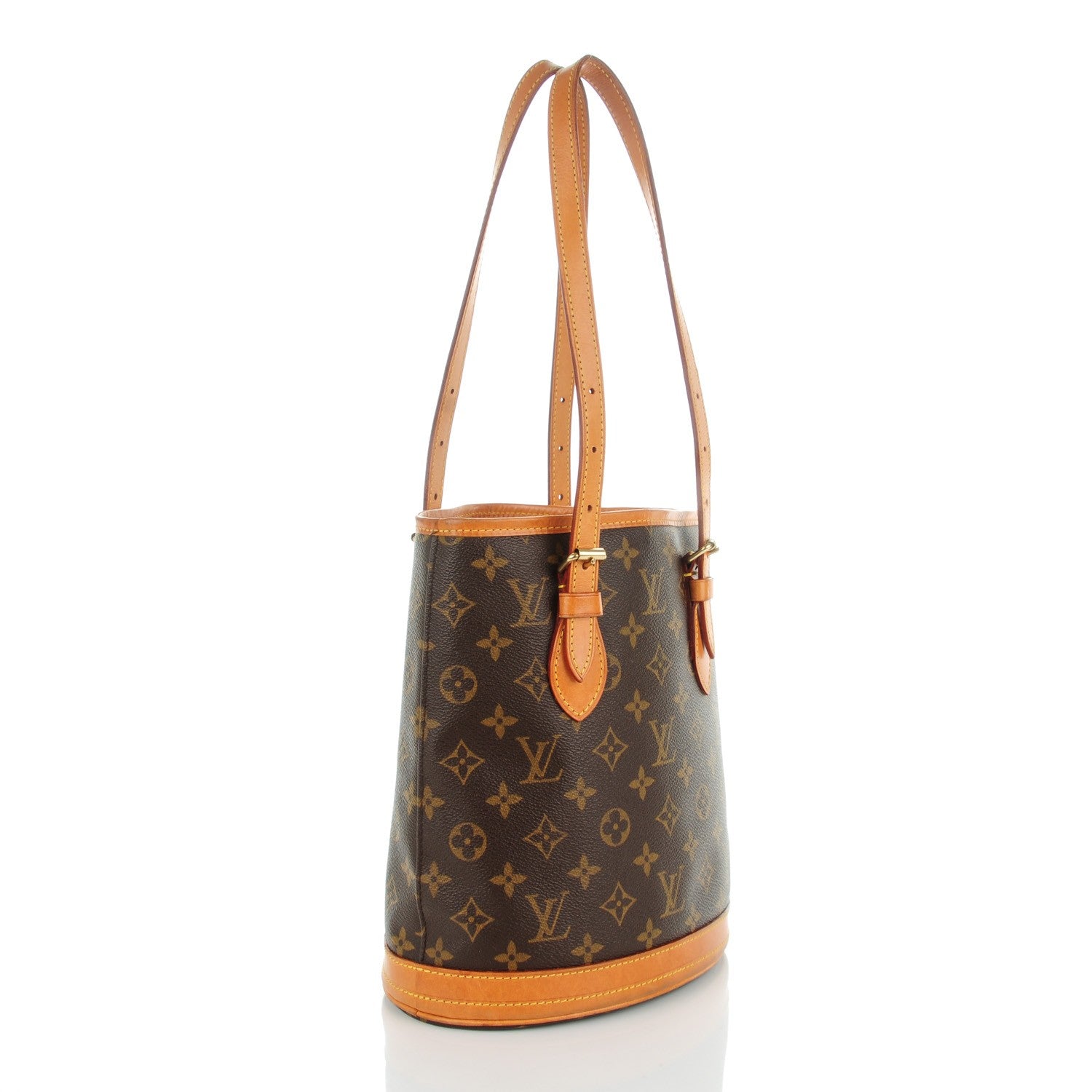Louis Vuitton Monogram Petit Bucket 23 4 of 10