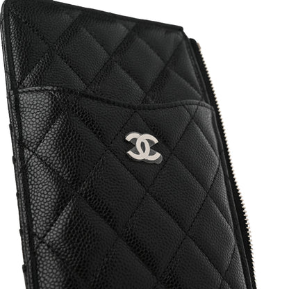 Chanel Caviar Quilted Classic iPhone Pouch Black 8 of 8