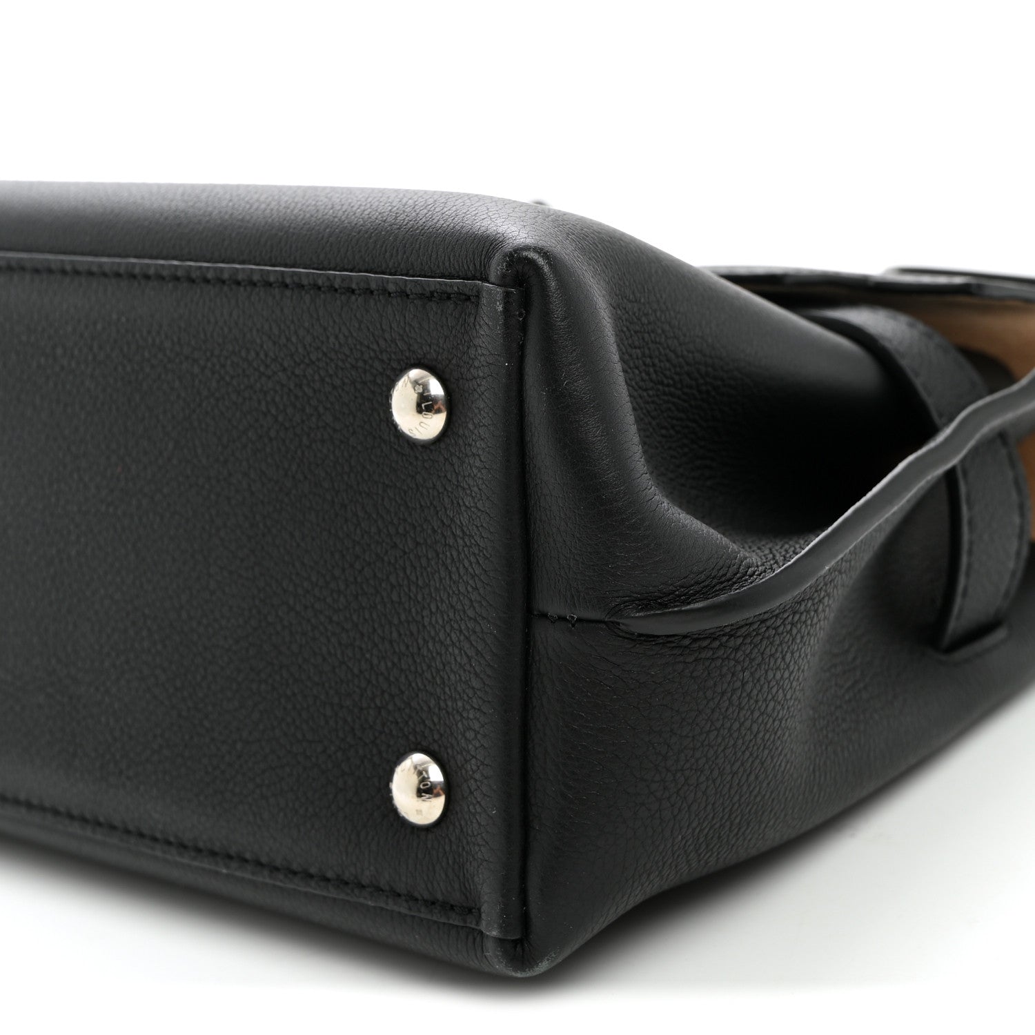 Louis Vuitton Calfskin Lockme Ever BB Black 8 of 8