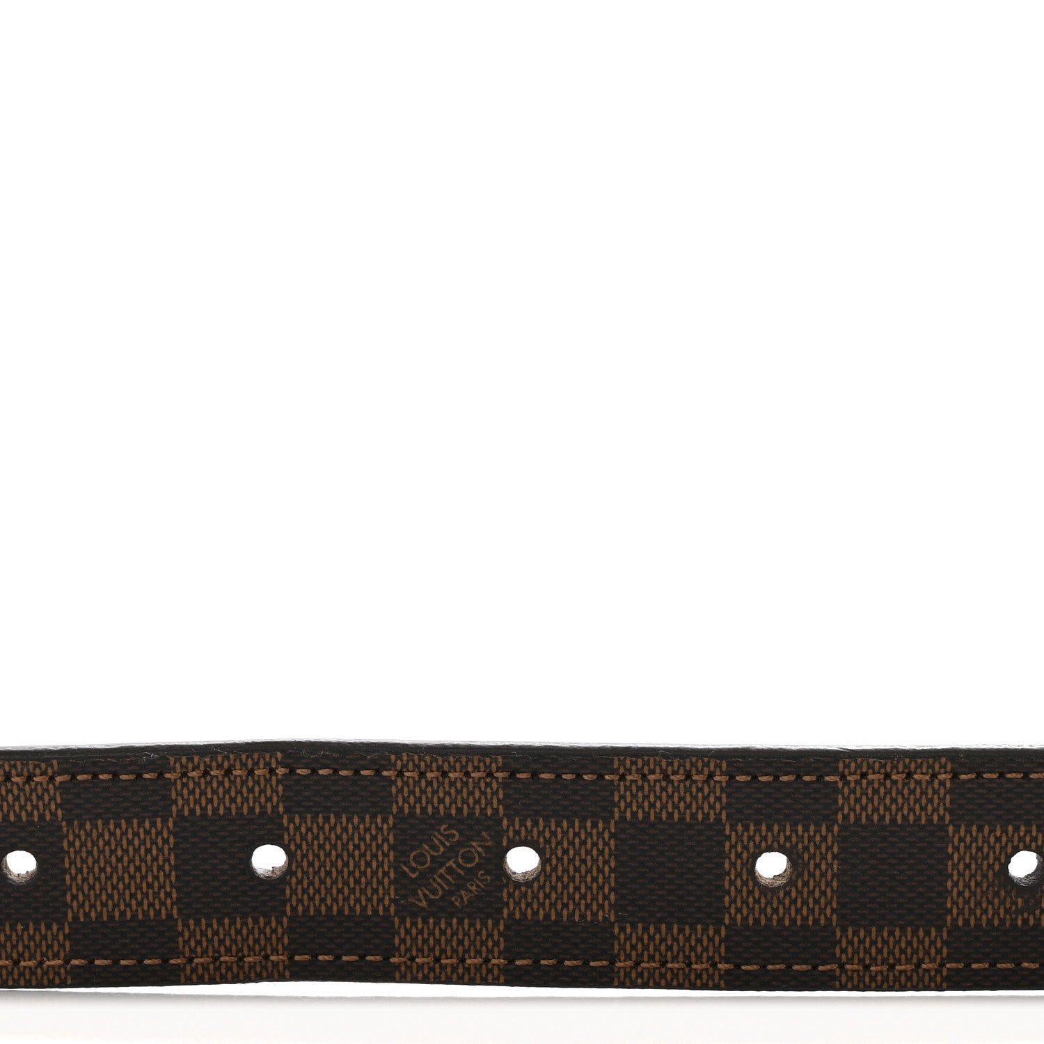 Louis Vuitton Damier Ebene Mini 80 32 Belt 6 of 9