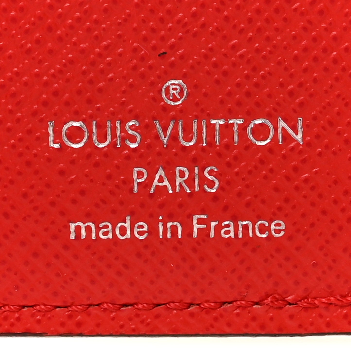 Epi Twist Compact Wallet Coquelicot