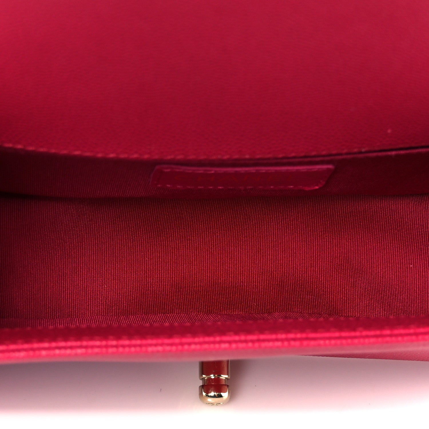 Chanel Caviar Quilted Small Boy Flap Dark Pink 5 of 10