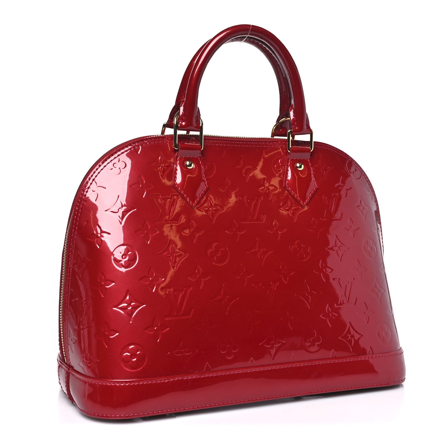 Louis Vuitton Vernis Alma PM Pomme D'Amour 3 of 9