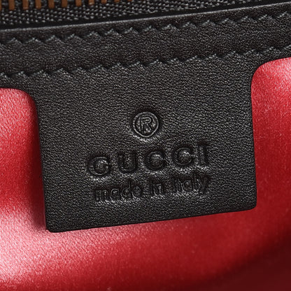 Gucci Velvet Matelasse Medium GG Marmont Shoulder Bag Black 6 of 7