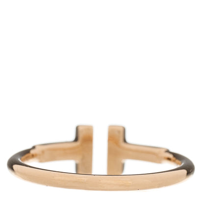 Tiffany 18K Rose Gold T Wire Ring 51 5.75 3 of 5
