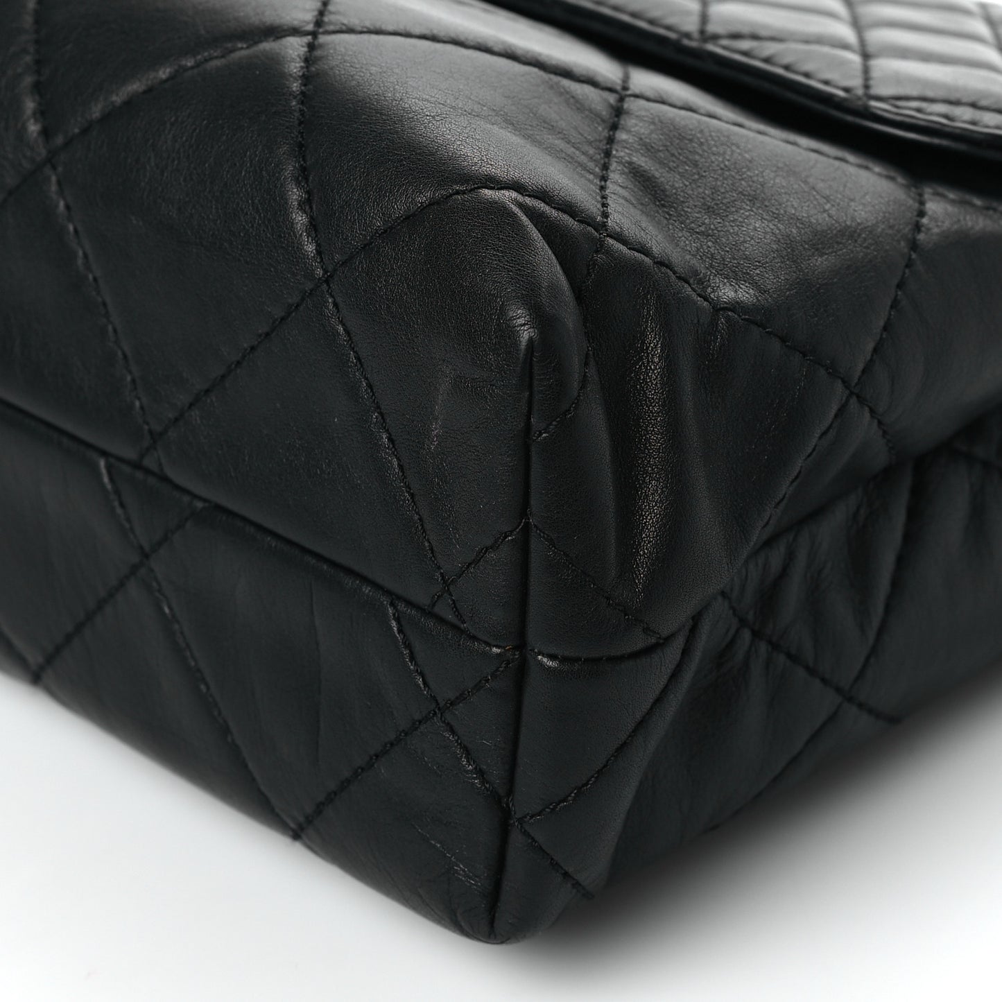 Calfskin Quilted In The Business Flap Bag Black