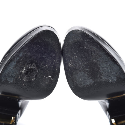 Chanel Calfskin Escarpins CC Pumps 36.5 Black 11 of 13