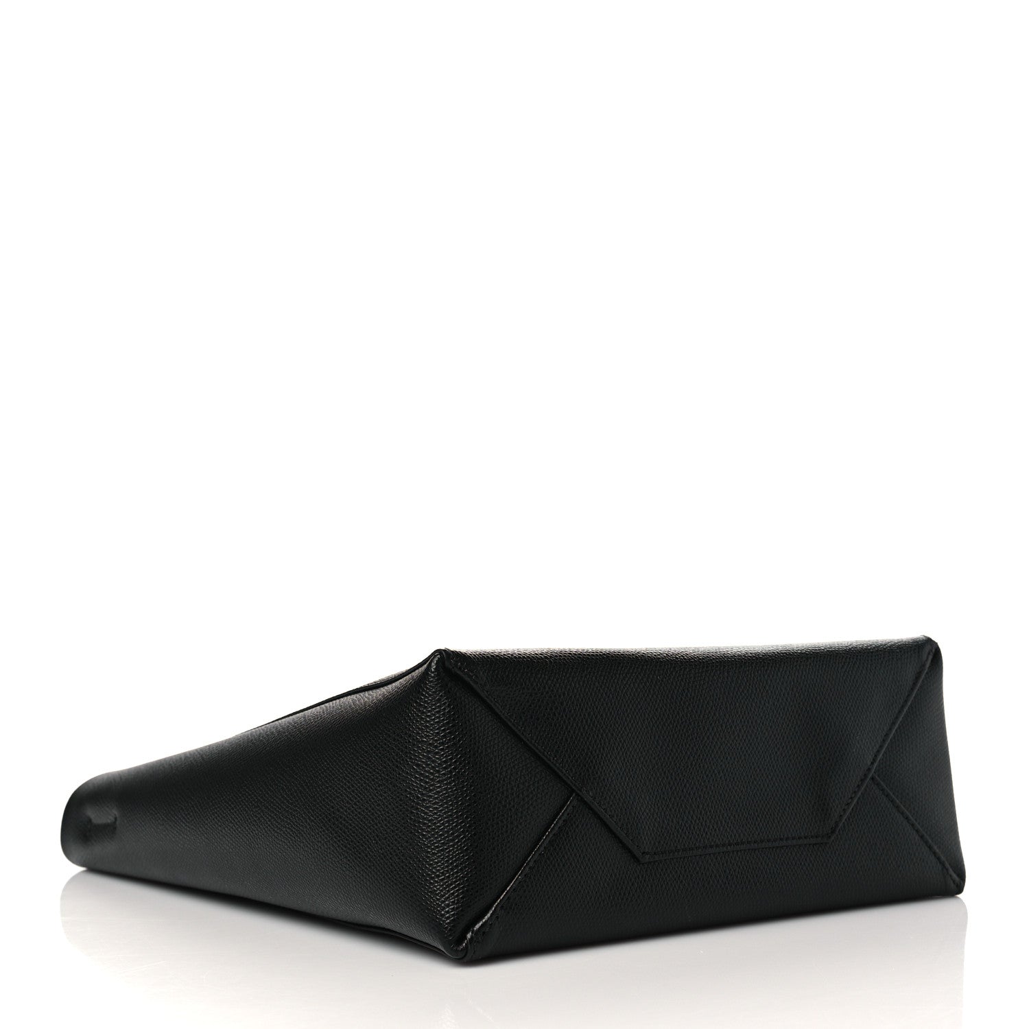 Celine Grained Calfskin Small Vertical Cabas Black 4 of 10
