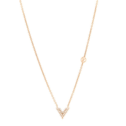 Louis Vuitton Essential V Perle Necklace Gold 1 of 8