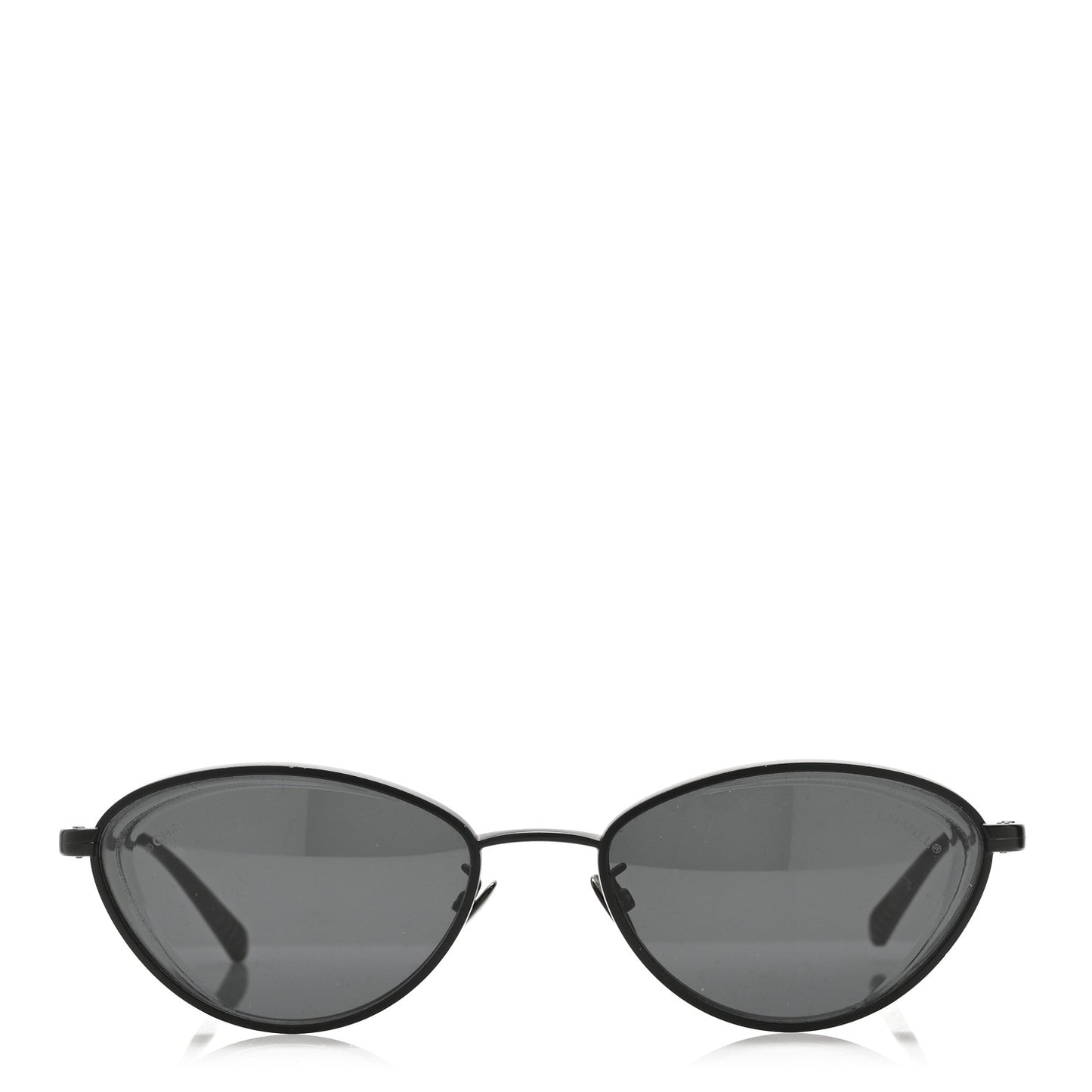 Metal Cat Eye Sunglasses 4255 Black