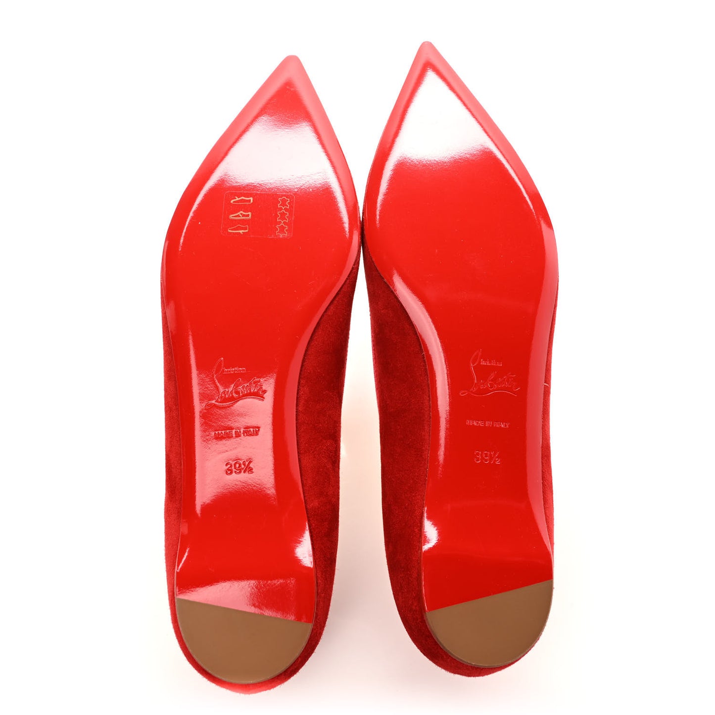 Veau Velours Solasofia Flats 39.5 Rougissime