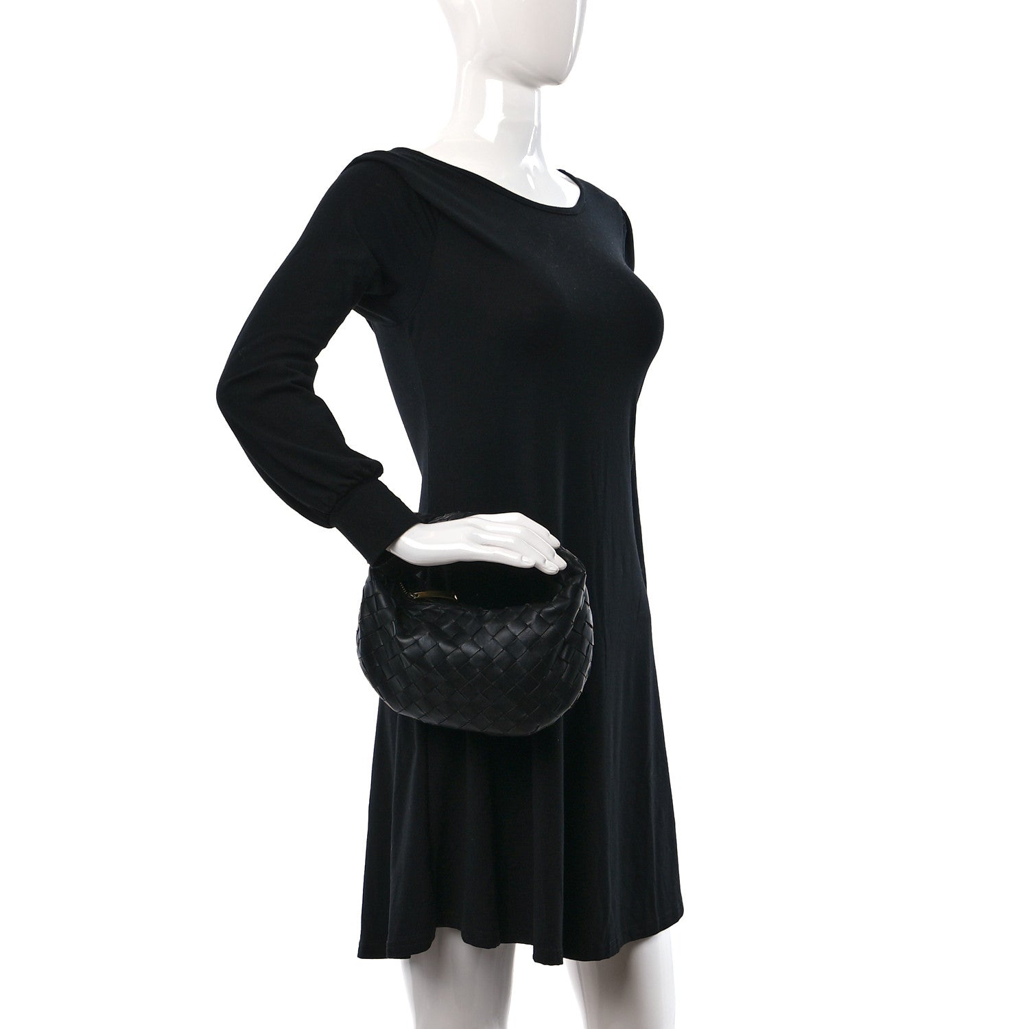 Bottega Veneta Nappa Intrecciato Mini Jodie Black 2 of 10