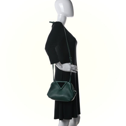 Bottega Veneta Calfskin Small The Point Triangle Bag Raintree 2 of 13