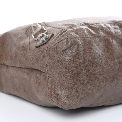 Balenciaga Agneau Giant 21 Silver Hardware Day Hobo Noix 8 of 17