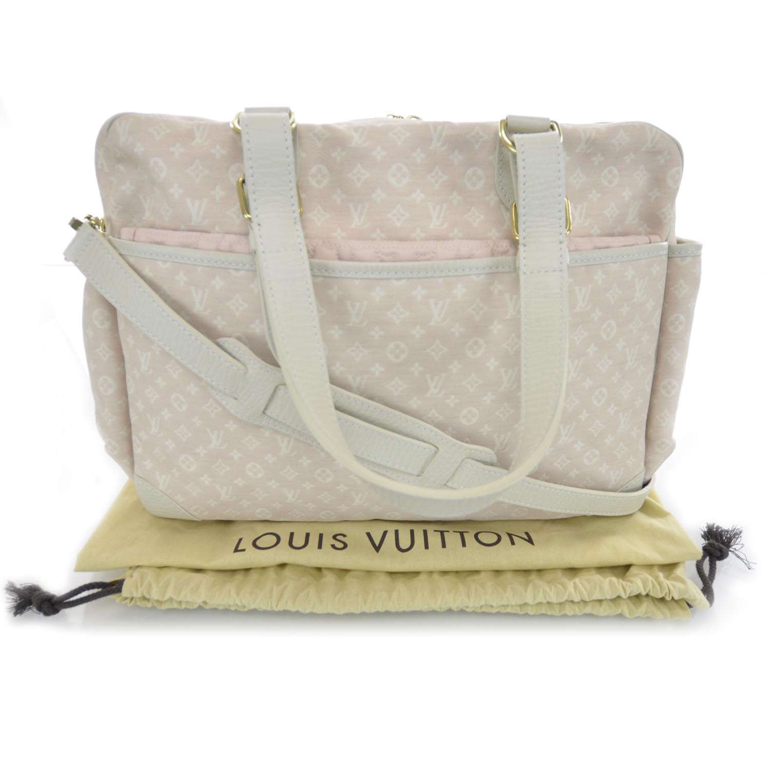 Louis Vuitton Mini Lin Diaper Bag Pink 31032 – FASHIONPHILE