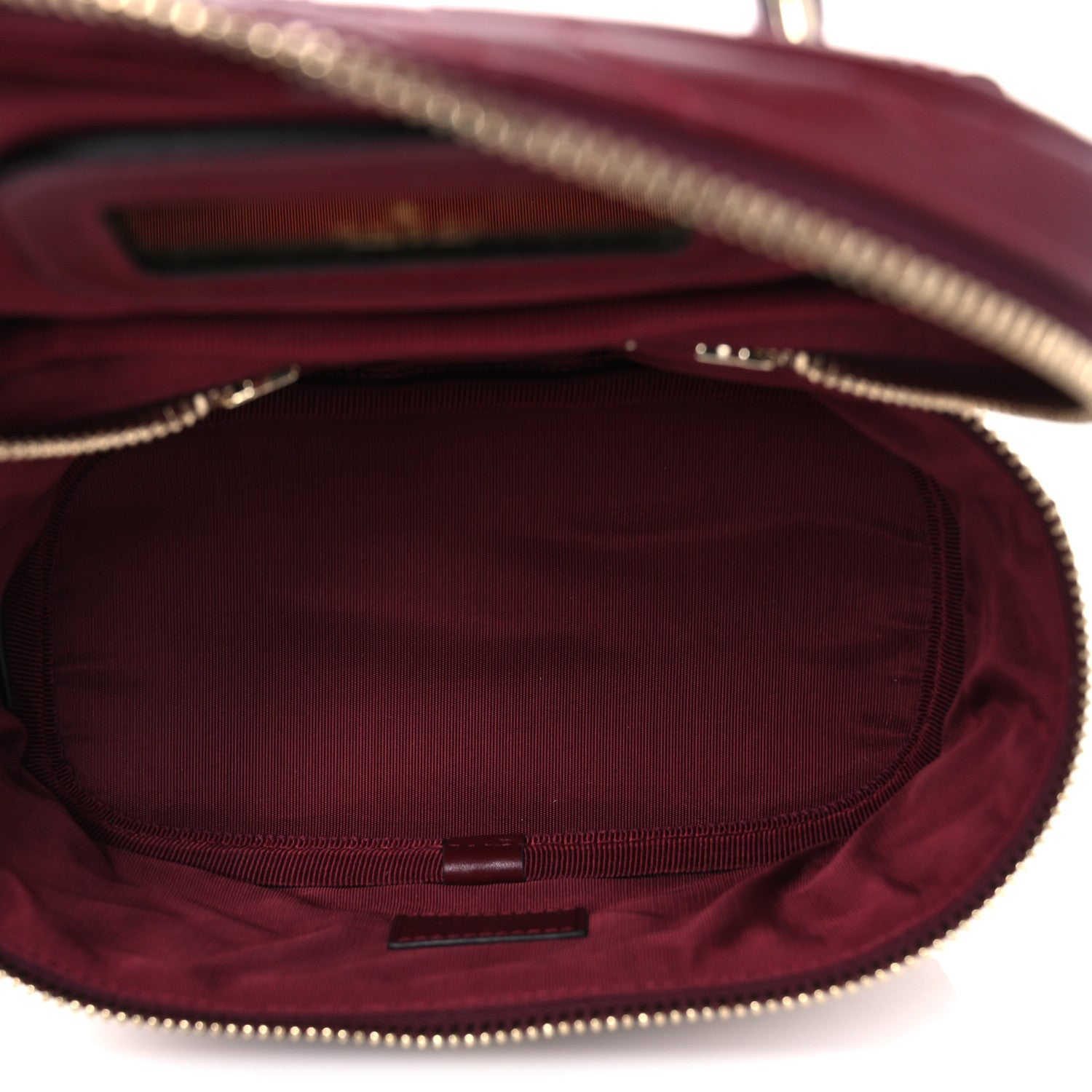 Gucci Calfskin Matelasse GG Marmont Vanity Cosmetic Case Burgundy 5 of 12