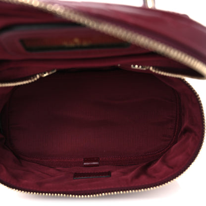 Gucci Calfskin Matelasse GG Marmont Vanity Cosmetic Case Burgundy 5 of 12