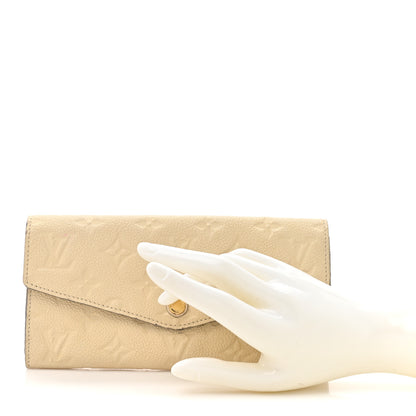 Louis Vuitton Empreinte Curieuse Wallet Neige 2 of 13