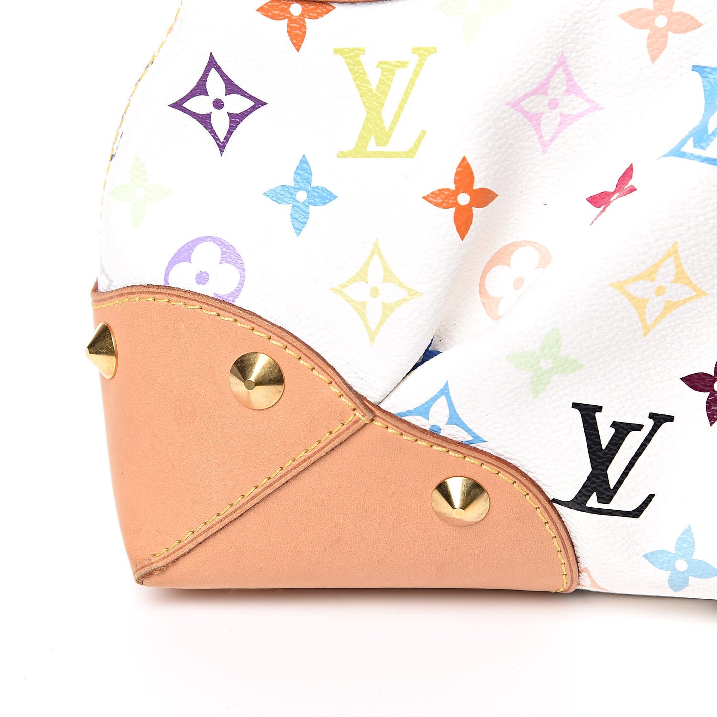 Monogram Multicolor Judy MM White