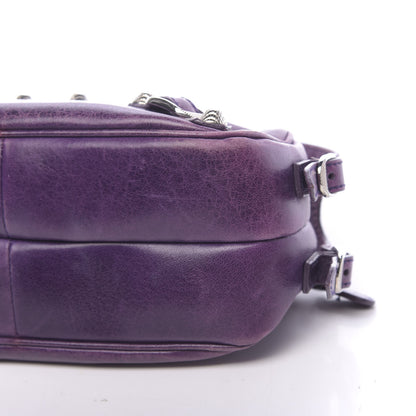 Balenciaga Agneau Giant 12 Silver Hardware Chic Bag Sapphire 11 of 14